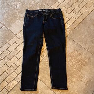 Old Navy Rockstar Dark Indigo Skinny Jeans